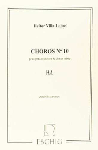 CHOROS N 10 SOPRANO CHANT