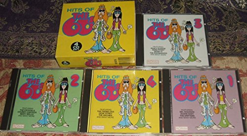 HITS OF THE 60's. 1992 70 TRACK 4 DISC CD BOX SET. SIXTIES