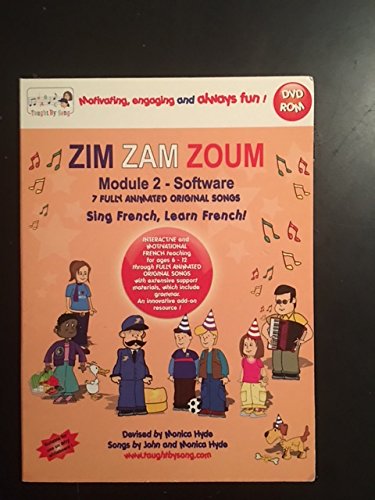 Zim Zam Zoum Module 2 Software Sing French, Learn French