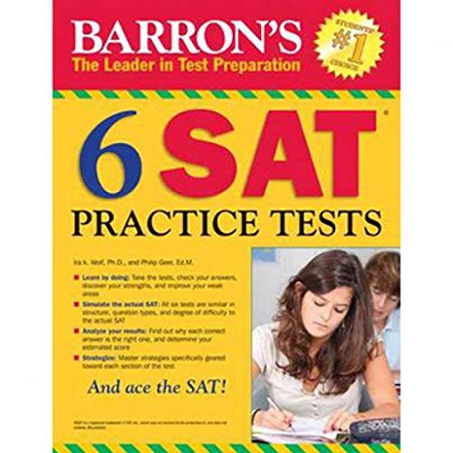 Barron's 6 SAT Practice Tests