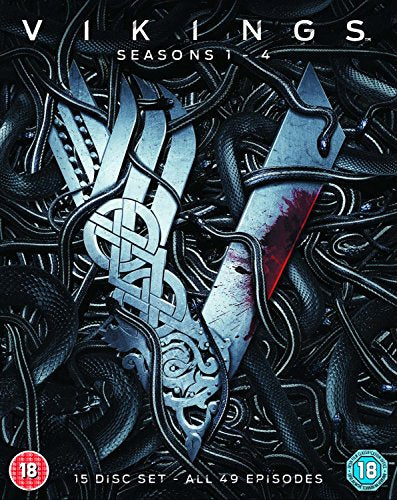 Vikings: Seasons 1-4 [Blu-ray] [2017] [Region Free]