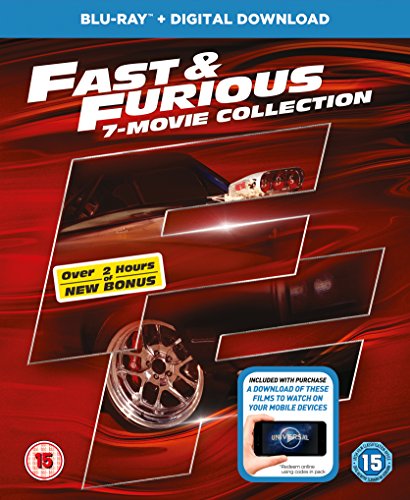 Fast & Furious 1-7 + Bonus Disc (BD) [Blu-ray] [2017]