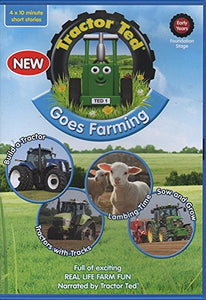 Tractor Ted Goes Farming DVD with 40 minutes run time 4 Farm Fun Stories 