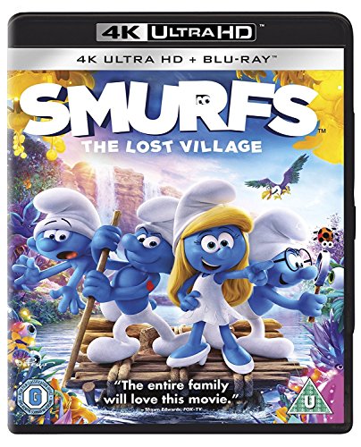 Smurfs: The Lost Village (2 Disc 4K Blu-ray & Blu-ray) [2017] [Region Free]