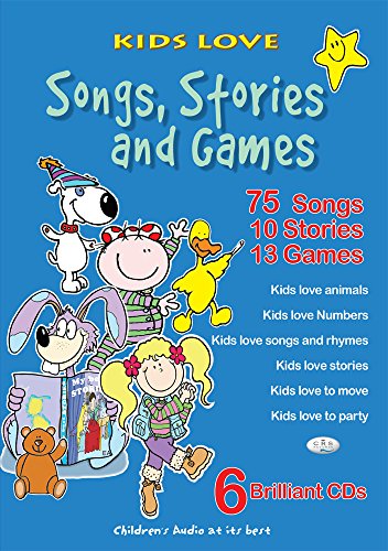 Kids Love Songs, Stories and Party Games 6 CD pack