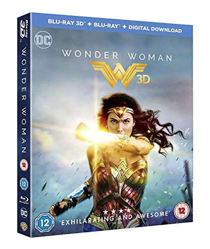 Wonder Woman [Blu-ray 3D + Blu-ray + Digital Download] [2017] [Region Free]
