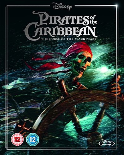 Pirates of the Caribbean: Curse of the Black Pearl (Limited Edition Artwork Sleeve) [Blu-ray] [Region Free]