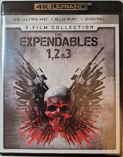The Expendables 3-Film Collection 1, 2 & 3 [4K Ultra HD Blu-ray]