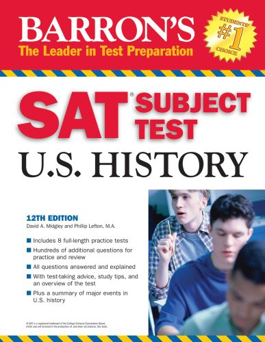 Barron's SAT Subject Test in U.S. History