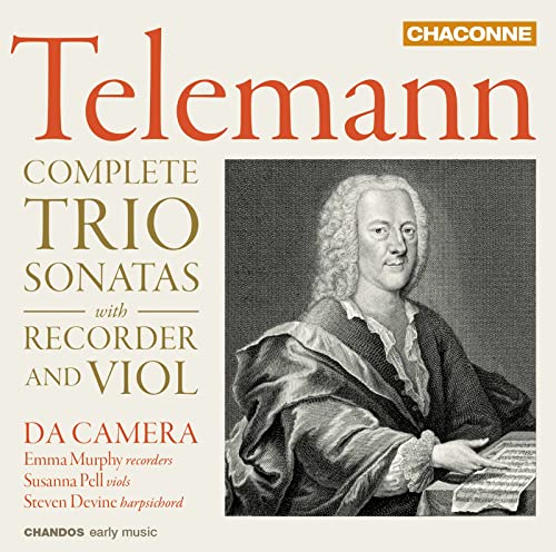 Georg Philipp Telemann: Complete Trio Sonatas with Recorder and Violin