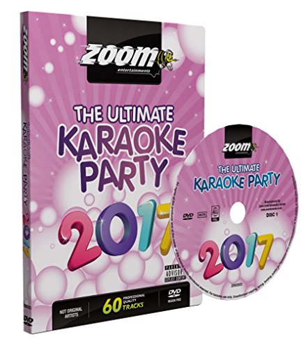 Zoom Karaoke DVD - The Ultimate Karaoke Party 2017 - 60 Songs