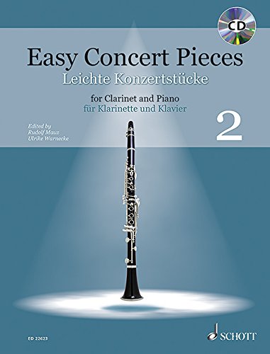 Easy Concert Pieces - 22 Pieces from 4 Centuries - Band 2 - Easy Concert Pieces - edition with CD (+CD) - (ED22623)