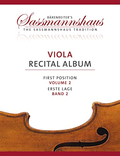 Viola Recital Album Volume 2: 9 Recital Pieces in First Position for Viola and Piano or Two Violas