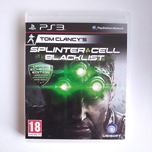 BUNDLE of RARE / COLLECTABLE Playstation 3 Games PS3 Set 6 Tom Clancy Splinter Cell Blacklist