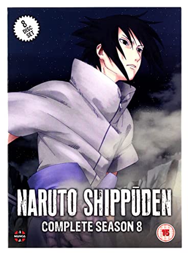 Naruto Shippuden Complete Series 8 Box Set (Episodes 349-401) [DVD]