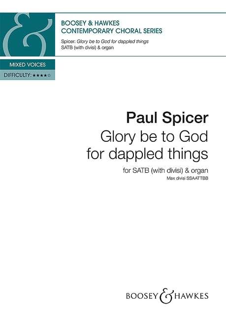 GLORY BE TO GOD FOR DAPPLED THINGS CHANT