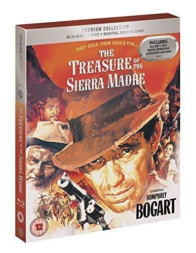 The Treasure of the Sierra Madre UK Premium Collection Blu-Ray + DVD + Digital HD + Ltd Ed Art Cards Region Free