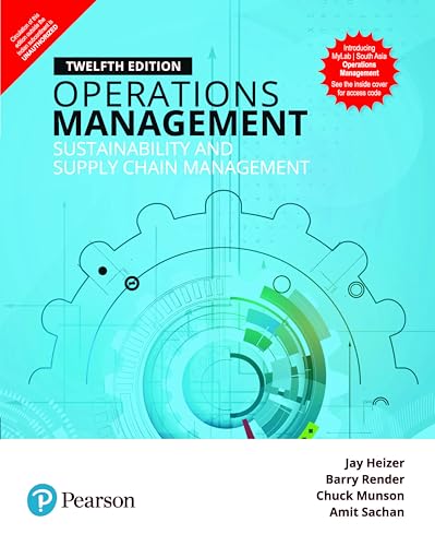 Operations Management Sustainability And Supply Chain Management