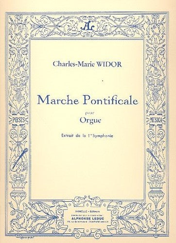 WIDOR - Marche Pontificale para Organo