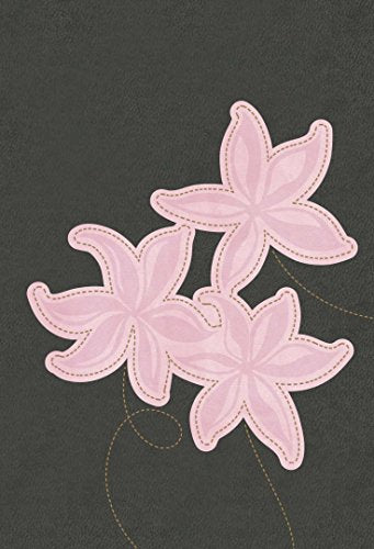NLT Compact Edition Bible Large Print Tutone Grey/Pink