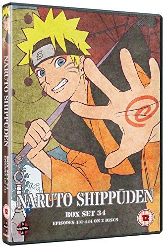 Naruto Shippuden Box 34 (Episodes 431-444) [DVD] [NTSC]