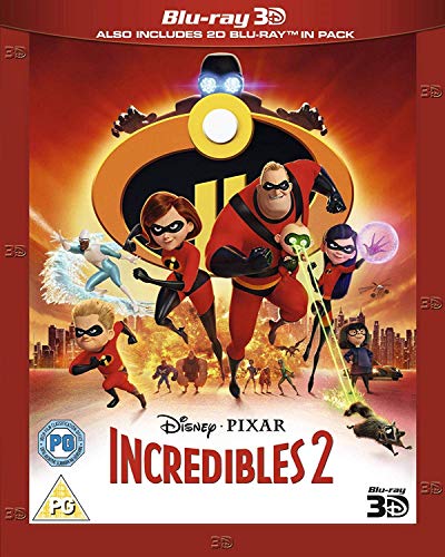 Incredibles 2 [3D + Blu-ray] [2018] [Region Free]