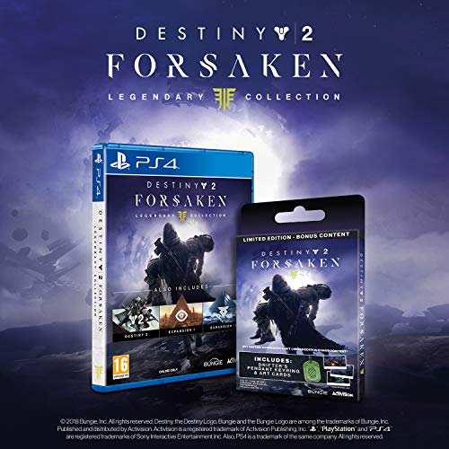 Destiny 2: The Forsaken Legendary Collection Limited Edition with Bonus Digital Content + Collectors Items (Exclusive to Amazon.co.uk) (PS4)