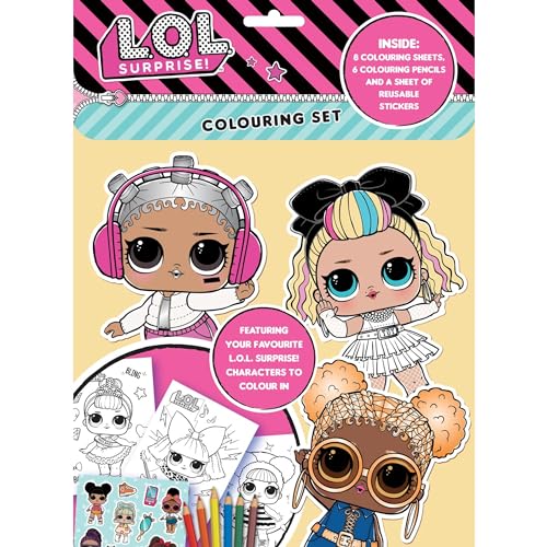 Alligator Books LOL Surprise Colouring Set