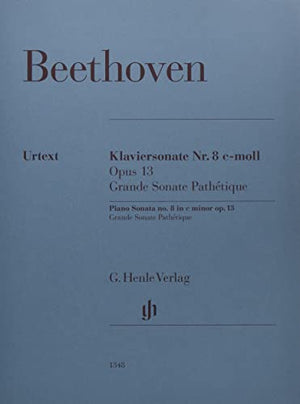 Piano Sonata no. 8 in C minor Op. 13 - Grand Sonate Pathétique - Piano - Sheet music - (HN1348): Instrumentation: Piano solo