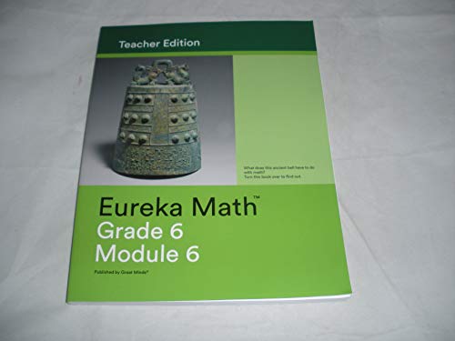Eureka Math (Grade 6) Module 6 Teacher Edition