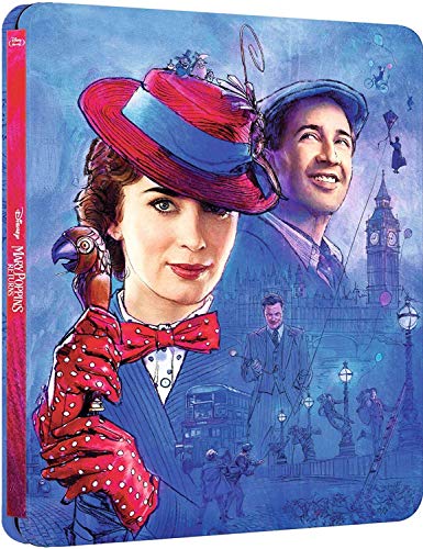 Mary Poppins Returns 4K Ultra HD (Includes 2D Blu-ray) - Exclusive Limited Edition SteelBook