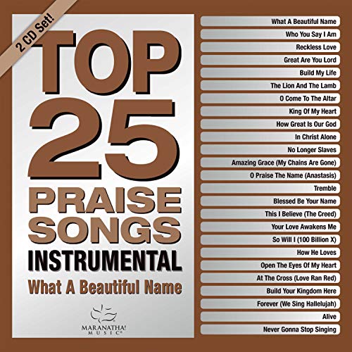 Top 25 Praise Songs Instrumental: What A Beautiful Name