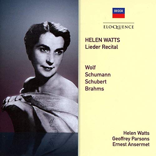 Helen Watts Lieder Recital