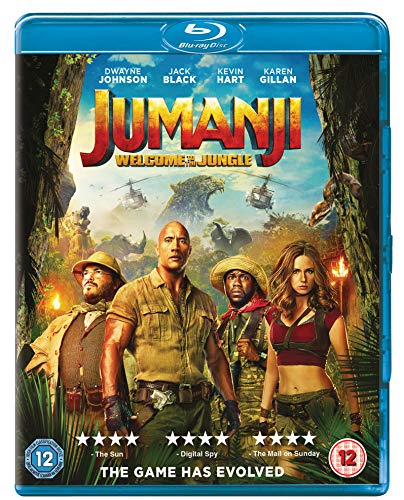 Jumanji: Welcome To The Jungle [Blu-ray] [2017] [Region Free]
