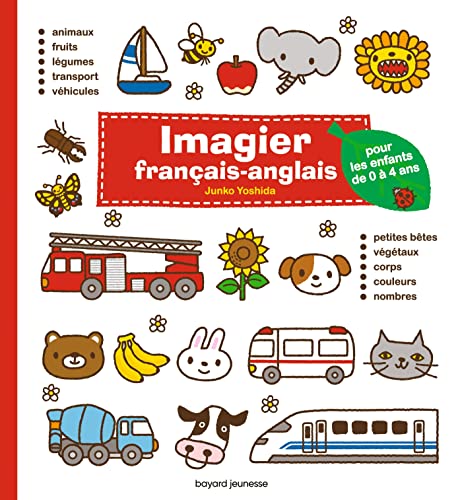 Imagier francais-anglais pour les enfants de 0-4 ans