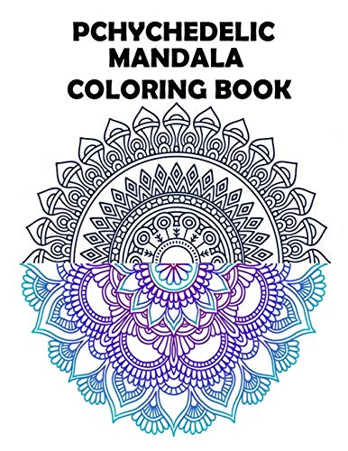 Psychedelic Mandala Coloring Book