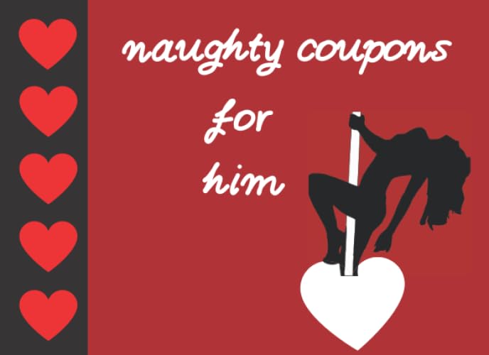 naughty coupons for him: 52 Hot and Naughty Sex Coupons Book/sex coupons valentines day for him/funny valentines day gift for husband,him,men/sexy ... Sex Vouchers For Him valentine