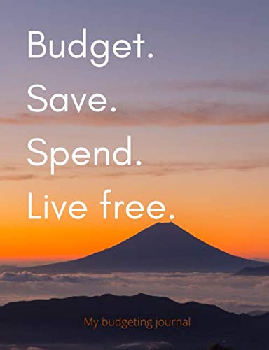 Minimalist budgeting journal: A blank notebook with pages to write your daily spending