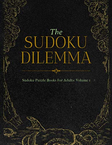 Sudoku Puzzle Books for Adults : Sudoku Books for Adults Crossword Puzzles Brain Teaser Hard Math Game Large Print Volume 1