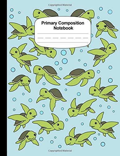 Turtle Primary Journal Grades K-2 Early Creative Story Book For Kids Writing Drawing Journal For Kids Primary Composition Notebook: Handwriting Practice Paper Workbook: Turtle Book For Boys And Girls