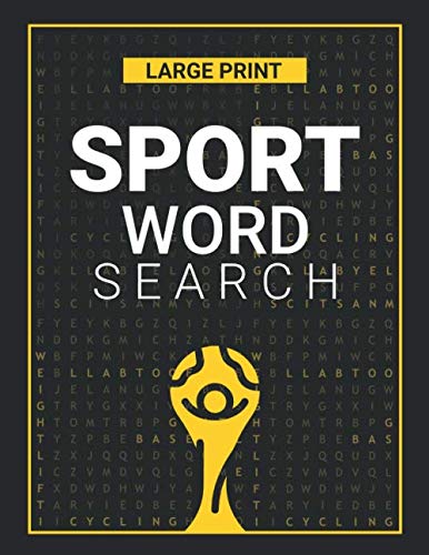 Sport Word Search : Puzzle Book for Adult, Teens and More