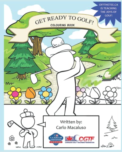 Get Ready To Golf! Colouring Book