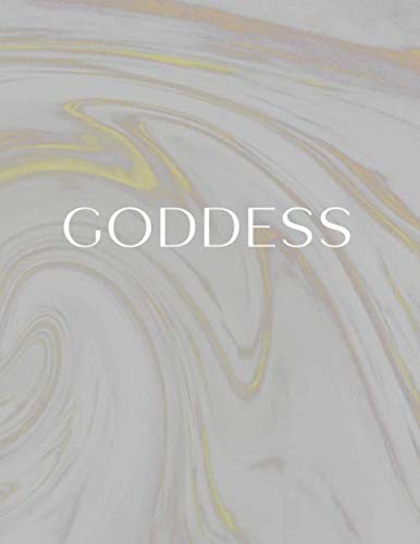 Goddess : Decorative Book for Styling Your Coffee Table, Console Table, Bookshelf, End Table and More for Show Home Display Style Effect, Stackable Book Decor - Size 8. 5 X 11 - Text Also on Spine