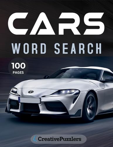 Cars Word Search: Car and Automobiles Puzzle Book