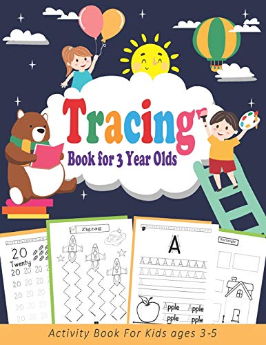 Tracing Book for 3 Year Olds
