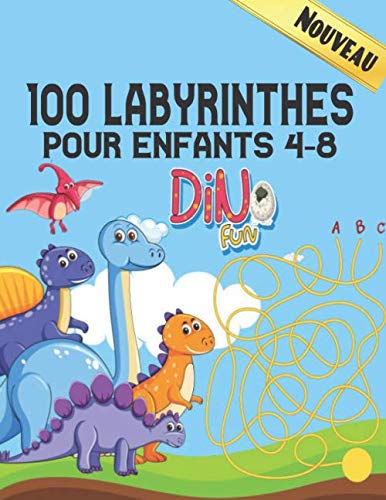 100 Labyrinthes pour enfants 4-8: livre de puzzles et activités pour les enfants | Jeux, casse-tête et résolution de problèmes labyrinthe livre de ... ans 6 ans 7 ans 8 ... Jeu labyrinthe junior.