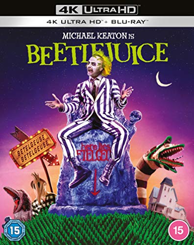 Beetlejuice [4K Ultra-HD / Blu-ray] [1988] [Region Free]