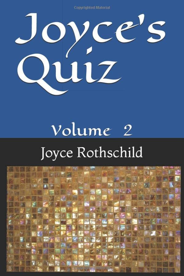 Joyce's Quiz: Volume 2