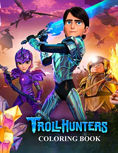 Trollhunters Coloring Book: Great Coloring Book for Kids and Fans