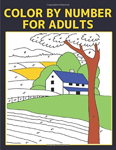 Color by Number for Adults